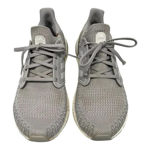 Adidas UltraBoost 20 Gray Running Training Athletic Shoes Women’s 8.5 - Picture 4 of 16
